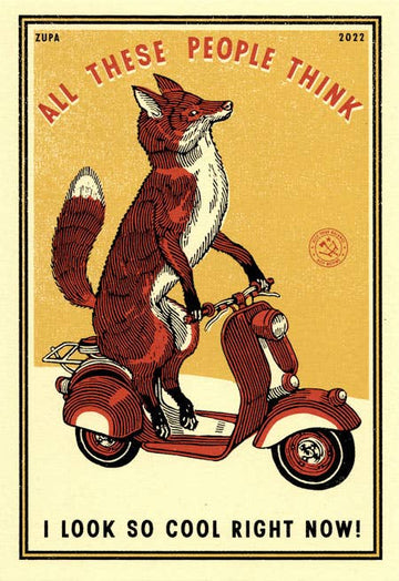 So Cool Fox Print