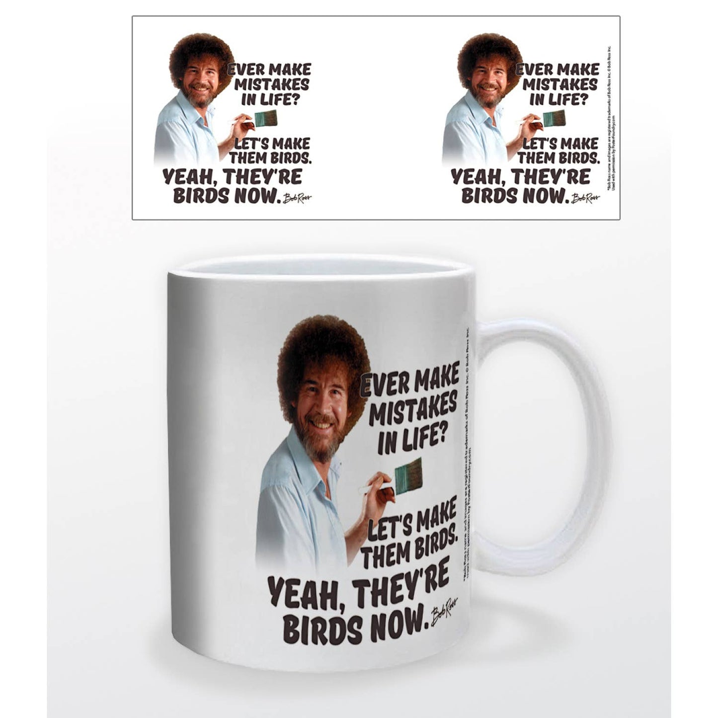 Bob Ross Mistakes in Life Mug
