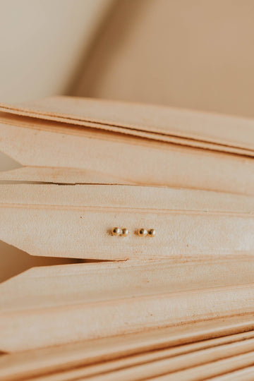 Hello Adorn: Double Dot Studs