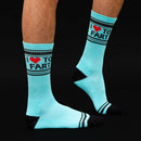 I <3 To Fart Gym Crew Socks-5
