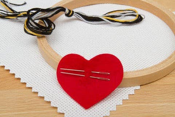 Grab Your Balls - Deluxe Cross Stitch Kit - 0