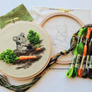 Garden Mouse Embroidery Kit-5