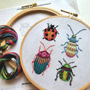 Beetle Collection Embroidery Kit-4