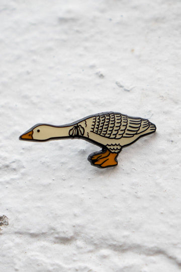 Reaching Goose Pin