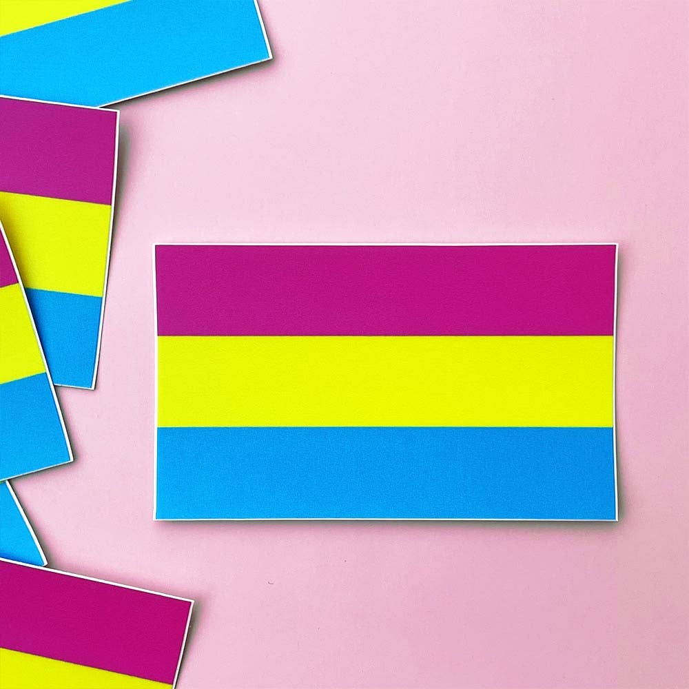 Pansexual Pride Flag Sticker