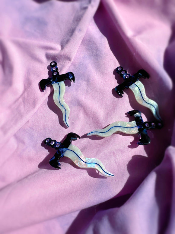 Dagger Hair Clip Set