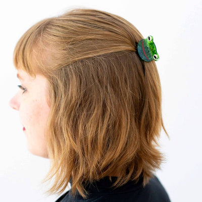 Mini Froggy Hair Claw Clip - 0