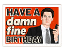 Twin Peaks Agent Cooper Birthday Card-1