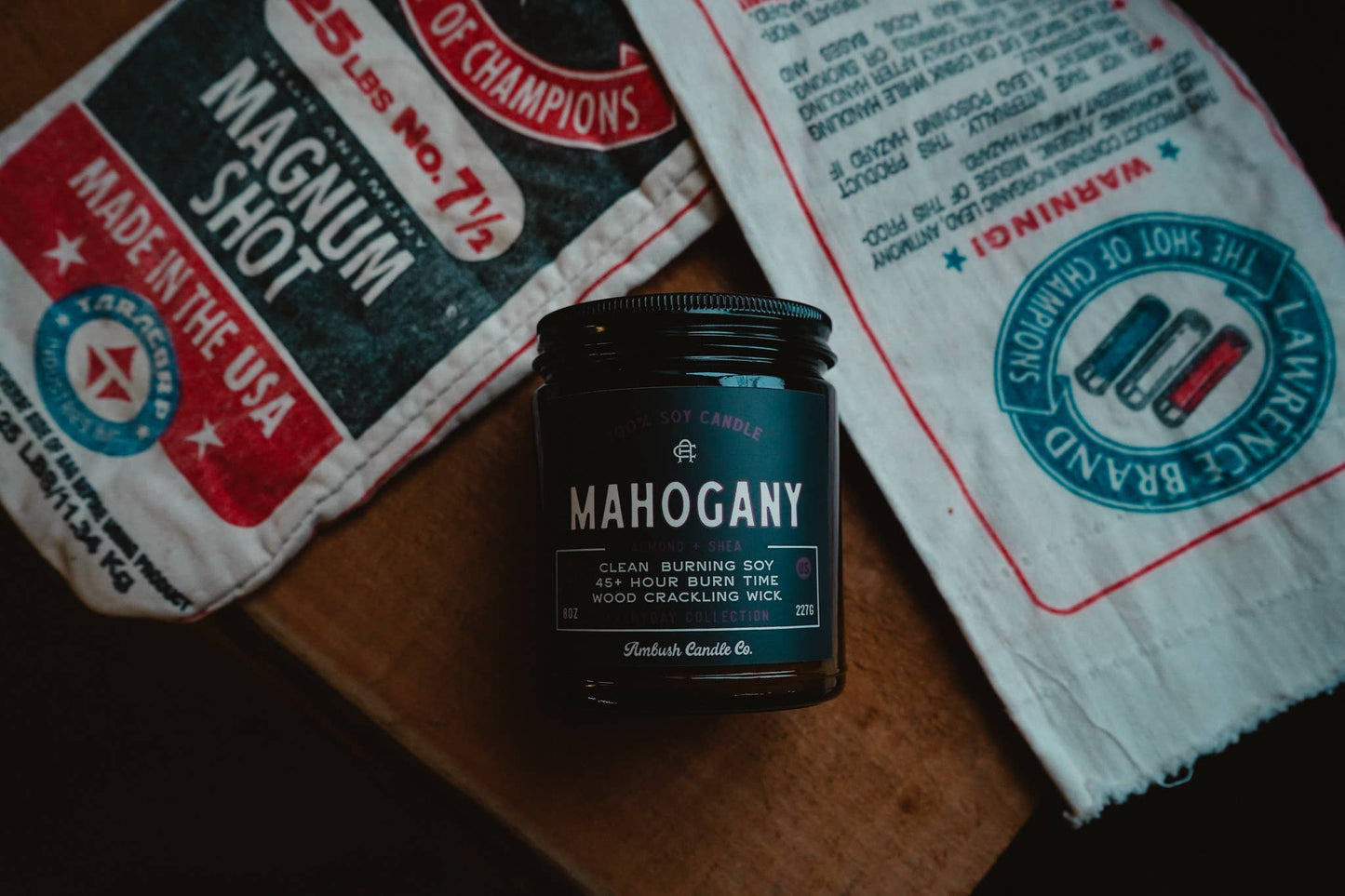 Mahogany | Almond + Shea Candle