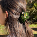 Large Olive Branch Hair Claw Clip-10