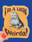 Little Weirdo Dog Sticker-1