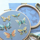 Moth Sampler Embroidery Kit-4