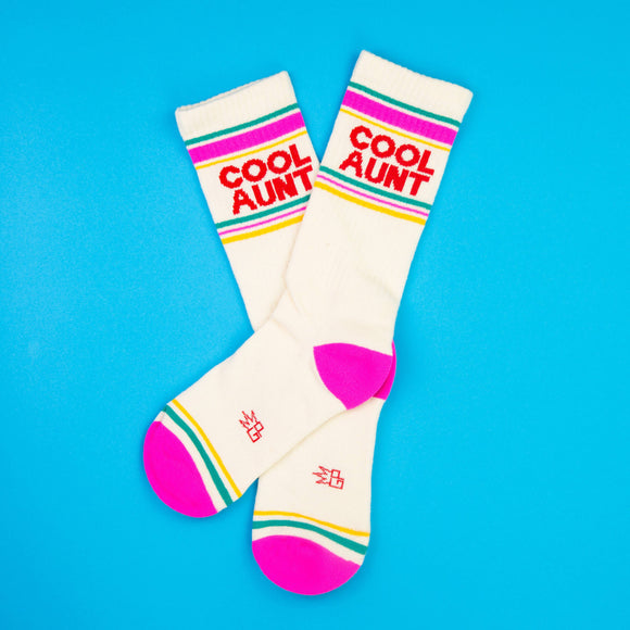 Cool Aunt Gym Crew Socks
