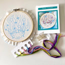 Sweet Dreams Magical Girl Embroidery Kit-4