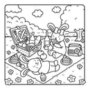 Heartwarming Love Coloring Book-6