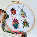 Beetle Collection Embroidery Kit-1