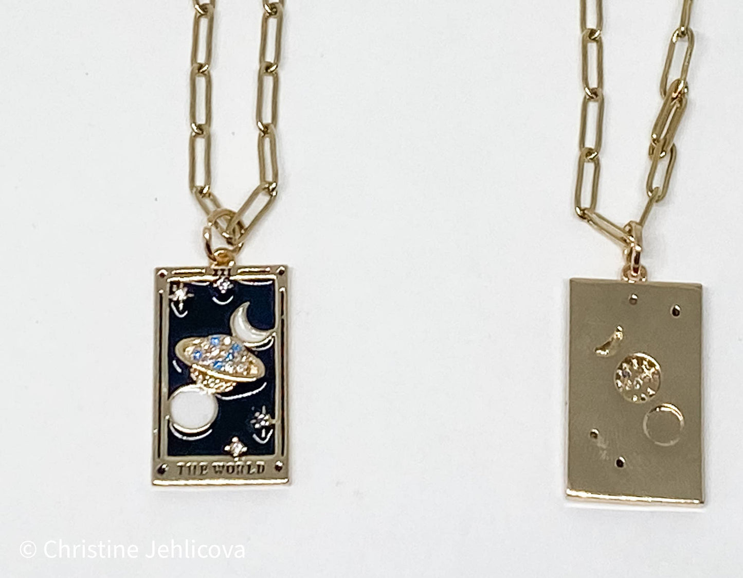 The World Tarot Necklace