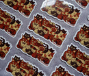 Clutter of Cats Sticker-2