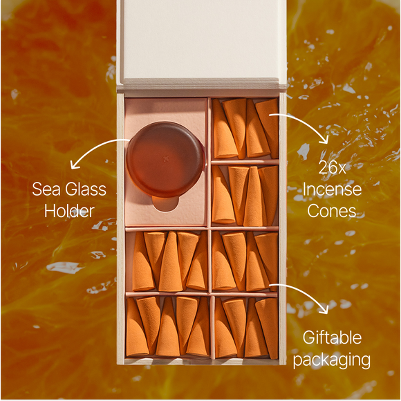 DROPLET Orange Blossom Incense Drops | 26 Cones