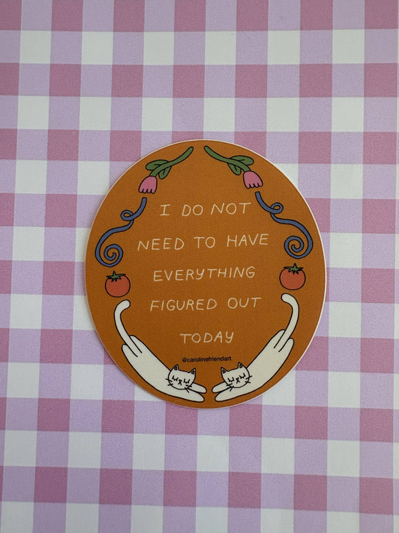 Gentle Reminder Sticker
