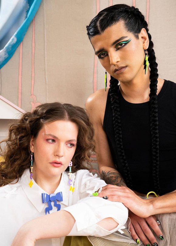 Favorite Word Bitch Statement Earrings