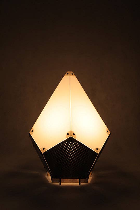 SINAR Linez 3D Papercraft Table Lamp