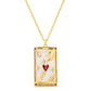 Lovers Tarot 18K Plated Necklace