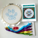Flower Paw-er Cat and Dog Paw Embroidery Kit-4