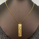 Rectangular Zodiac Necklace-8