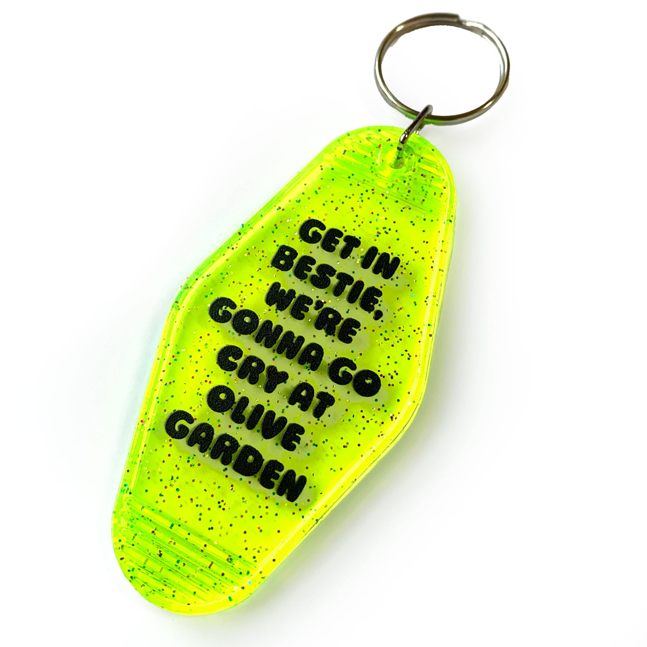Let's Go Cry At Olive Garden Keychain - 0