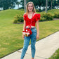 Mushroom House Handbag