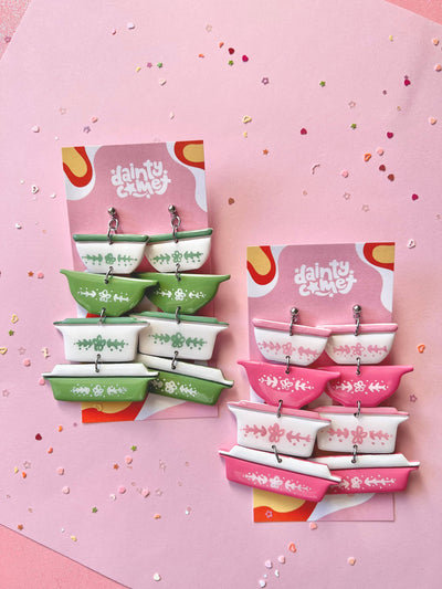 Vintage Inspired Cookware Earrings - 0