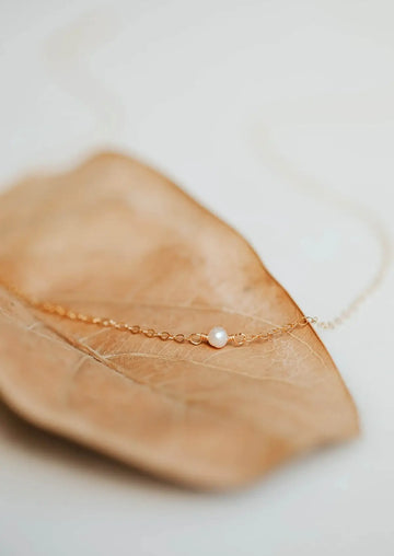 Hello Adorn: Tiny Freshwater Pearl Necklace