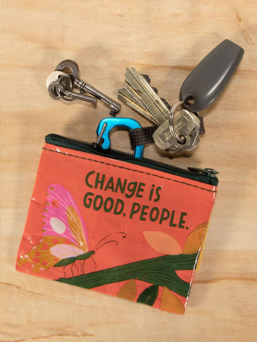 Change Is Good People Coin Purse - 0