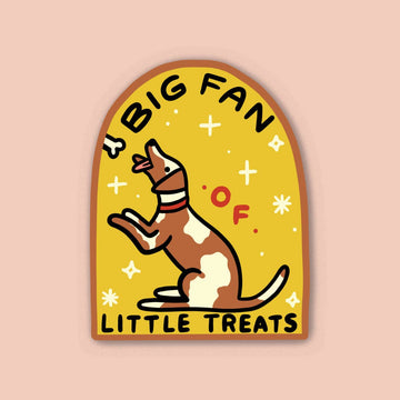 Big Fan of Little Treats Sticker - 0