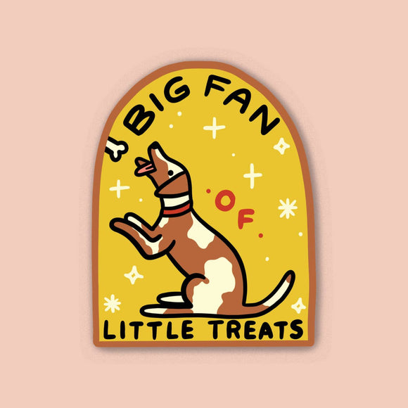 Big Fan of Little Treats Sticker