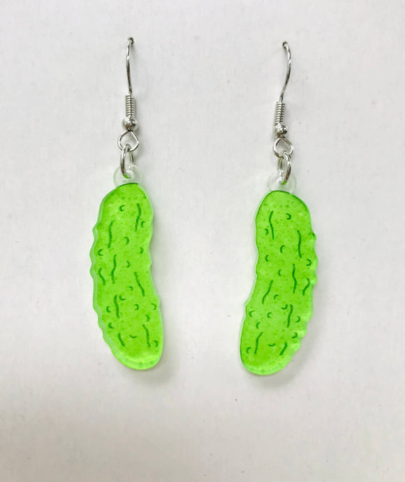Pickle 2D Earrings