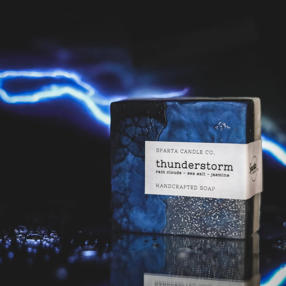 Sparta Candle Co: THUNDERSTORM Soap