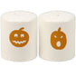 Jack O'Lantern Salt + Pepper Shaker Set