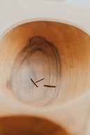 Hello Adorn: Tiny Bar Studs Earrings-1