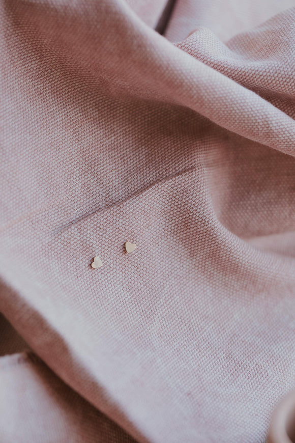 Hello Adorn: Tiny Heart Studs