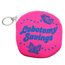Lobotomy Savings Coin Pouch Keychain-1