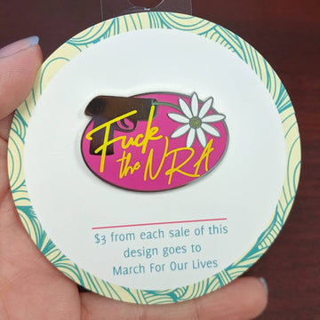 Fuck the NRA Pin - 0
