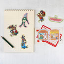 3P4 x Richard Scarry® - Mouse Bouquet Sticker-2