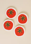 Tomato Coasters - Set of Four-1