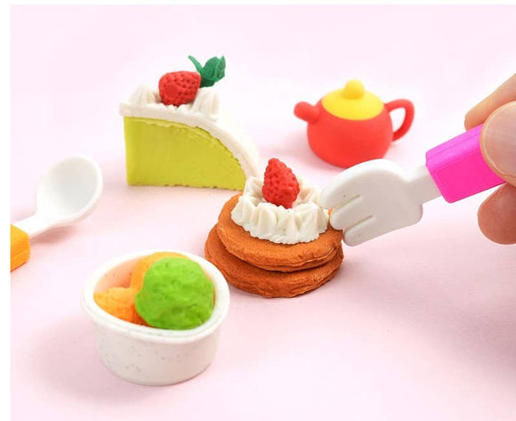 Yummy Snack Mini Random Eraser Box