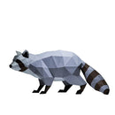 Raccoon 3D PaperCraft Art Kit-11
