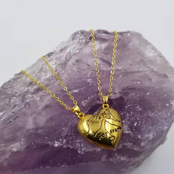 For Ever Magnetic Heart Necklace