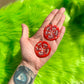 Tomato Slice Earrings