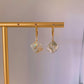Preserved Dandelion Cube Earrings